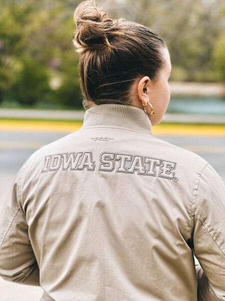 Pro Standard Women's I-State Taupe Twill Jacket